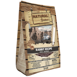 Sac de croquettes Natural Greatness Rabbit Recipe Mini pour Chien Senior Stérilisé