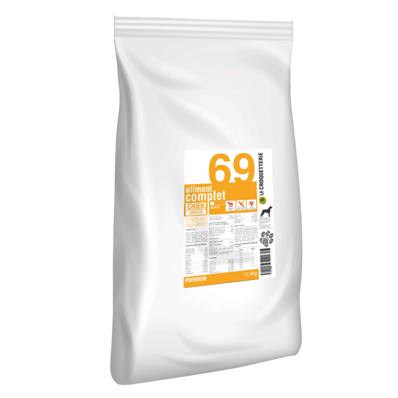 Sac de croquettes LC 69 Superior pour Chien Adulte à digestion sensible