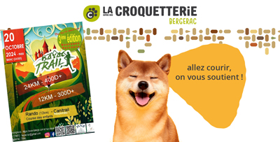 La Croquetterie Bergerac - Partenaire Trail Bayac - Dimanche 20 octobre