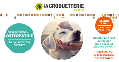Biganos - Atelier gratuit Ostéopathie samedi 3 mai