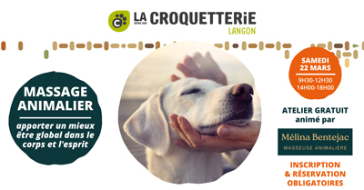 Langon - Massage animalier samedi 22 mars