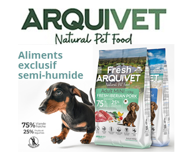 Nouvelles croquettes chien : ARQUIVET FRESH