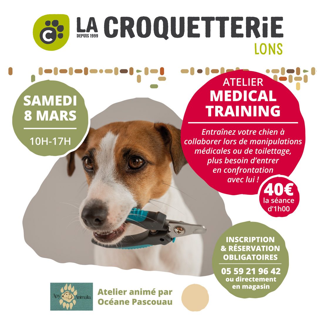Atelier Medical Training samedi 8 mars