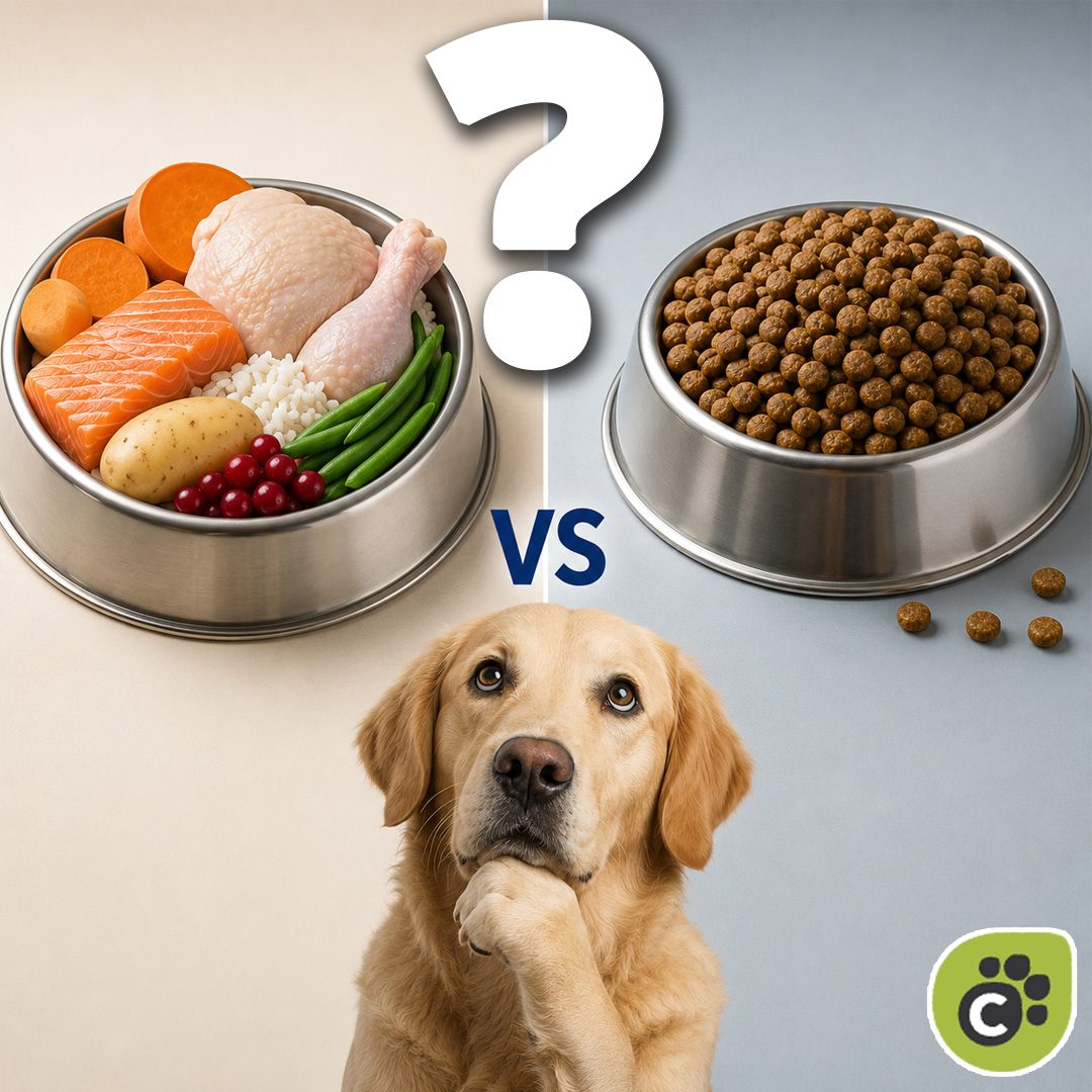 Alimentation chien : croquette ou ration ménagère ?