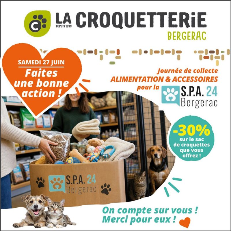 Journée de collecte SPA24