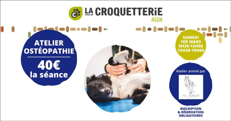 Atelier Ostéo samedi 1er mars
