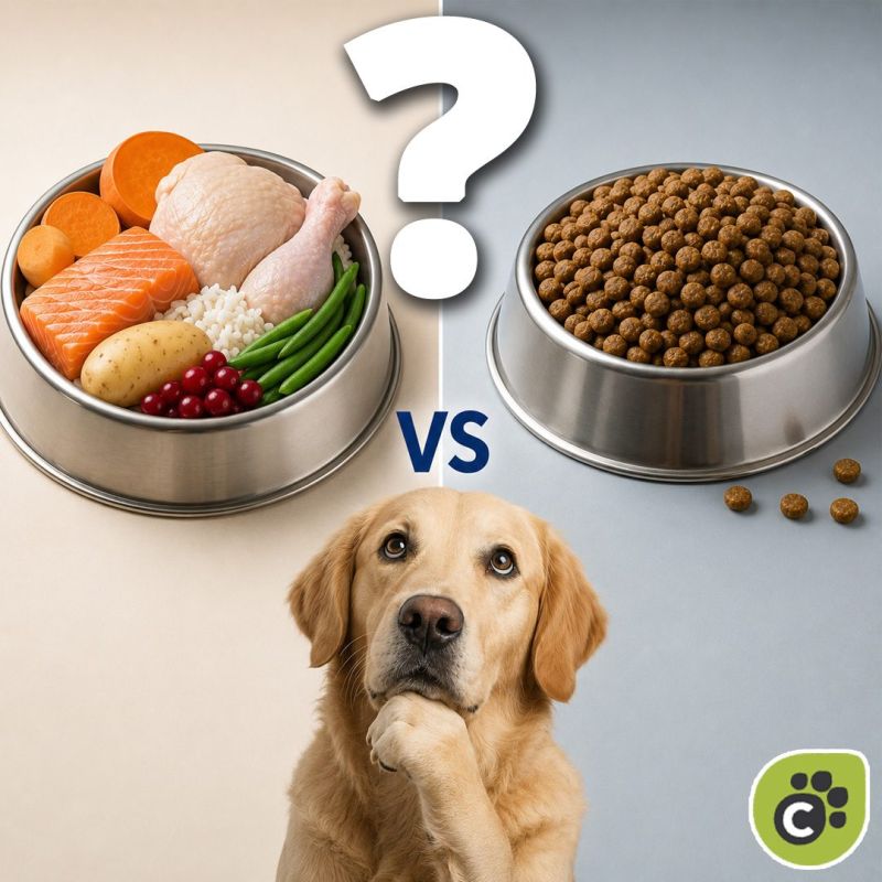 Alimentation chien : croquette ou ration ménagère ?